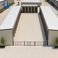Entrepôt préfabriqué en structure métallique pour showroom automobile, design moderne, charpente portique, fournisseur d'usine