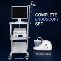Système d'endoscopie vétérinaire modèle D en acier inoxydable de classe II pour gastroscopie animale, diagnostic des petits animaux, fourni directement par l'usine