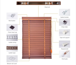 Support en fer de forme carrée pour stores vénitiens en <span class=keywords><strong>bois</strong></span>, solide, durable, peinture en acier inoxydable, certifié ISO, utilisé pour l'usine - Product Image 6