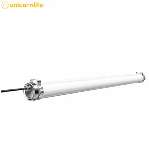 Waterproof emergency 1200mm ip65 triproof led with tube plastic batten lamp tri-proof light motion sensor fixture