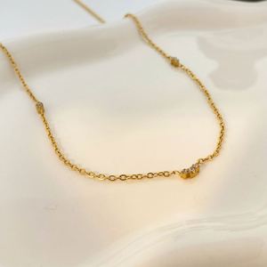Fine Pendant Necklaces Cross Border Multi Gold Supplier Private Label Steel Lustrous Metal Shine - Product Image 3