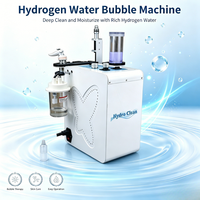 Appareil de beauté 2 en 1 pour eau hydrogénée à petites bulles, nettoyage en profondeur, minimisation des pores, peeling aquatique, pulvérisation d'eau oxygénée
