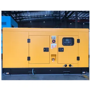 guangdong whole house 50kva diesel generator genset 50kw 50kwa 50 kwh 50 kva silent type single phase for power plant price