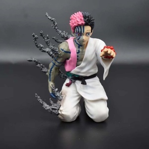 En Existencia Nuevo Estilo Figura de Acción de Anime de 17 cm de Demon Slayer Akaza, Personaje de Anime, Modelo de Colección de PVC - Product Image 1
