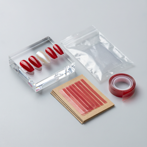 Strisce Adesive Pretagliate <span class=keywords><strong>per</strong></span> Manicure, Nastro Biadesivo in PU Acrilico Sensibile alla Pressione <span class=keywords><strong>per</strong></span> Sigillatura Borse - Product Image 6
