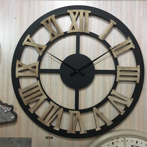 Đồng Hồ Treo Tường Trang Trí Nhà Cửa Bằng Sắt Lớn Kích Thước Khổng Lồ 100Cm & 120Cm - Product Image 4