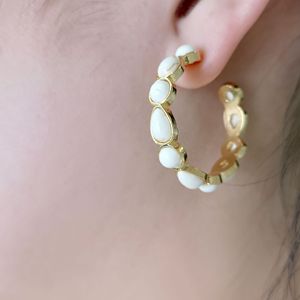 Orecchini a Cerchio a Forma di C per Donne, Stile Vintage, Accessori per Orecchie da Indossare Quotidianamente - Product Image 3