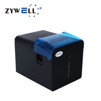 Impresora térmica sin tinta ZYWELL 80 mm Impresión de recibos ZY905 Impresora impermeable Bluetooth Pos