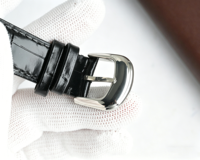 Montre mécanique entièrement sertie de diamants pour femme 2026 – Bracelet en cuir étanche de haute qualité – Montre-bracelet de luxe