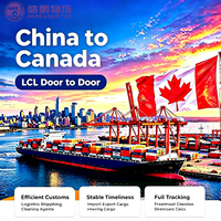 DDP Fret maritime Chine-Canada Transitaire maritime Agent logistique Expédition LCL Service porte-à-porte pour le fret import-export