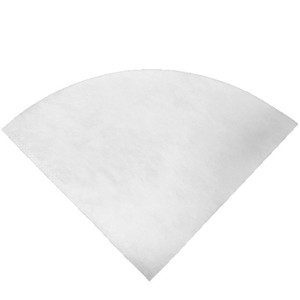 Papier filtre Hm en coton blanc de 48 cm de diamètre pour la filtration de l'huile de cuisson et du café - Product Image 5