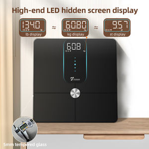 Báscula Digital LED de gran venta única, báscula de baño inteligente con Bluetooth, aplicación gratuita, báscula Personal Digital portátil - Product Image 5