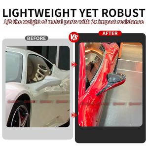 Nuevo Producto: Carcasa de Espejo Retrovisor de Fibra de Carbono Seca Estilo OEM para Ferrari 458 - Product Image 2