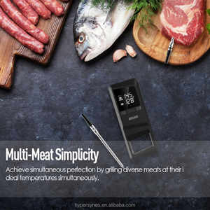 Thermomètre à viande sans fil Bluetooth numérique Tuya portée de 170M avec télécommande rétroéclairée et sonde en acier inoxydable Construction métallique - Product Image 3