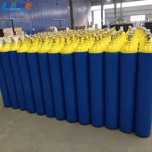 Refillable nhà máy chuyên nghiệp 6L 10L 15L 20L 40L 47L 50L oxy xi lanh nhà cung cấp thép liền mạch Hydrogen Xi lanh khí