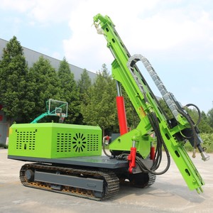 <b>Solar</b> Hydraulic Photovoltaic Pile Driver Hammer Drill Integrated Photovoltaic Pile Driver - Product Image 5