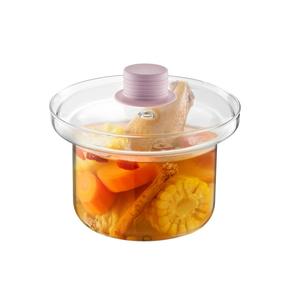 Petits appareils de cuisine Pot intérieur en verre trempé <span class=keywords><strong>Mijoteuse</strong></span> électrique intelligente <span class=keywords><strong>Mijoteuse</strong></span> Soupe Dessert <span class=keywords><strong>Crockpot</strong></span> Mini Cuiseur à riz - Product Image 2