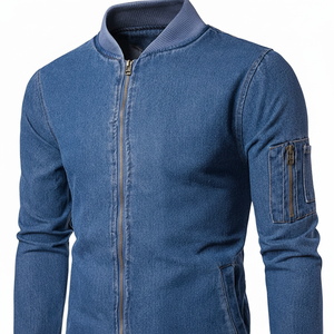 Chaqueta vaquera para hombre, desde apariencia informal hasta festiva, se adapta a las tendencias y a las marcas, las mejores formas de diseñar pantalones cortos de mezclilla para hombre - Product Image 1