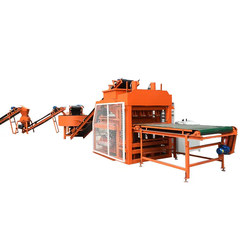 ZEYU Factory Manufacture 7-10 China New Technology Construction House Fully Automatic Interlocking Clay Brick Machine For Sale