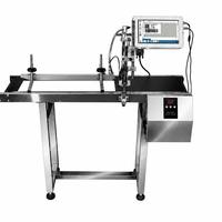 Imprimante jet d'encre TIJ à écran 10 pouces, imprimante d'étiquettes éco-solvant 25,4 mm, lecteur de codes-barres Flex Egg, code variable DataMatrix GS1