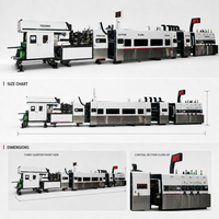 Nouvelle machine de découpe et d'impression rotative pour carton ondulé, puissante, avec cadre en acier robuste, moteur servo, entièrement automatique