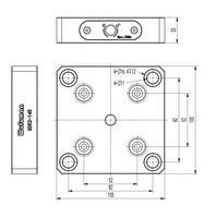 Pince spéciale haute précision 5 axes 4 axes WS-D210, dureté, vente directe du fabricant, pince CNC avec étau auto-centrant