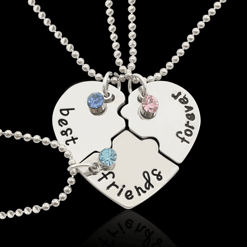friendship necklace for 3