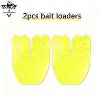 Sac PVA soluble dans l'eau pour appâts, cuillère rapide pour la pêche à la carpe, accessoires de pêche, outil d'alimentation pour la pêche en gros