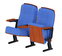 Chaise fixe pour auditorium, salles de conférence, cinémas, théâtres et sièges institutionnels