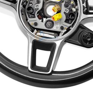 <span class=keywords><strong>Precio</strong></span> al por mayor de fábrica, volante de fibra de carbono para <span class=keywords><strong>Porsche</strong></span> Panamera Cayenne Macan <span class=keywords><strong>Cayman</strong></span> Boxster 718 991 911 Upgrade GT - Product Image 4