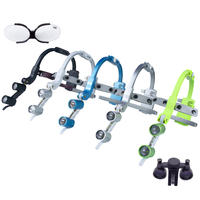 Loupes médicales dentaires 2.5X et 3.5X Loupe montée sur la tête électrique 5W Phare chirurgical Équipement de laboratoire essentiel
