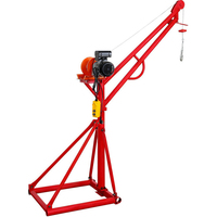 Rotation à 360 degrés, 300kg, 500kg, 1000kg, 2000kg, petit moteur à usage extérieur, grue à levage de singe