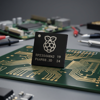 Microcontrôleur et processeurs Raspberry Pi RP235x, composants FPGA SC2212, montage SMD/SMT, 14kB Flash, 368B RAM