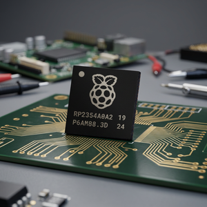 Microcontrôleur et processeurs Raspberry Pi RP235x, composants FPGA SC2212, montage SMD/SMT, 14kB Flash, 368B RAM - Product Image 2
