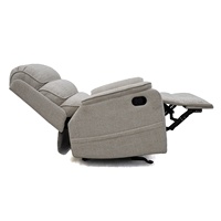 Fauteuil inclinable manuel en tissu moderne Geeksofa pour le salon