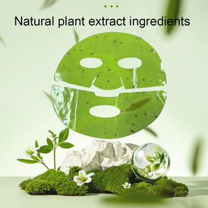 Nuova Offerta 2025 Maschera Viso al Tè Verde Matcha Minerale Naturale a Base di Camelia Lenitiva Antiallergica e Idratante in Tessuto - Product Image 2