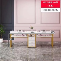 Promotion Salon de Manucure Mobilier Tables à Ongles Fournitures de Salon de Beauté Bureau