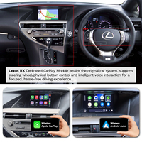 Kit d'interface décodeur sans fil Apple CarPlay et Android Auto OEM pour Lexus RX RX270 RX300 RX350 RX450H 2012-2015