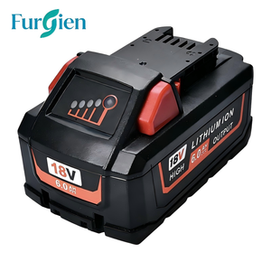 Batería de Alta Capacidad de 6 Ah y 18 V para <span class=keywords><strong>Milwaukee</strong></span>, 500 Ciclos, para Herramientas <span class=keywords><strong>Milwaukee</strong></span>, Kit Combinado de <span class=keywords><strong>Taladro</strong></span> Inalámbrico - Product Image 2
