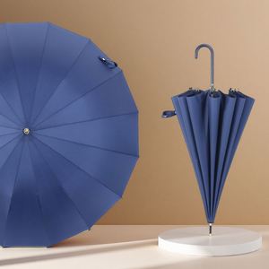 New Design Customizable Size Large Classic Straight <b>Umbrella</b> for Women-Promotional Travel Use Wholesale & Cheap - Product Image 3