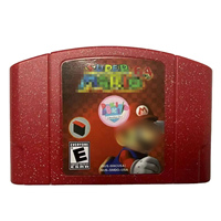 Kartrid Game Super Marlo 64 Versi AS dari MISSINGSTARS untuk Konsol Nintendo