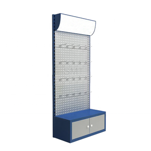 Anpassen des Einzelhandels Metall Peg board Hardware Display Racks Lebensmittel ausstellungs werkzeug Display Regal - Product Image 1