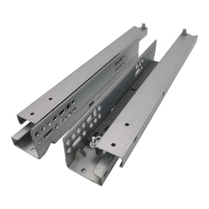 Cajón bajo encimera oculta y suave cerca de 3 veces ocultar carril de deslizamiento - Product Image 2