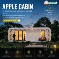 Capsule Intelligente Apple pour la Maison |   Cabane de glamping mobile pour hôtel boutique, complexe hôtelier et camping