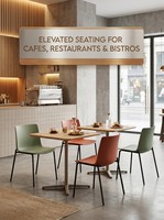 Chaise nordique en polypropylène empilable, ergonomique et minimaliste, avec dossier renforcé à nervures croisées, pour îlot de cuisine, bureau à domicile ou salle d'étude