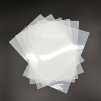 Rouleau de film en PET rigide translucide brillant de 0,004 pouces / 0,1 mm d'épaisseur pour la création de pochoirs