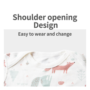 Combinaison personnalisée Elinfant confortable pour bébé, vêtements de mode pour bébé, barboteuse à manches courtes pour bébés garçons et filles - Product Image 5