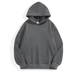 Factory Direct Sales 100% Cotton Anti-Shrink Anti-pilling Long Sleeve Pullover Hoodies