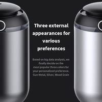 Diffuseur de parfum intelligent sans fil super cool Mini nébuliseur électrique d'huiles essentielles pures Diffuseur d'arômes sans eau pour voiture