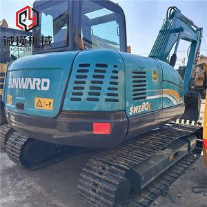 Excavadora Usada Sunward 80E de 8 Toneladas con Pocas Horas de Uso, Motor y Bomba Originales 100% del Almacén de Shanghái, China - Product Image 4